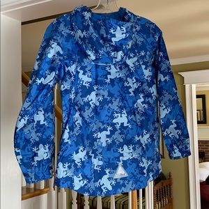 LL Bean kids lightweight anorak jacket